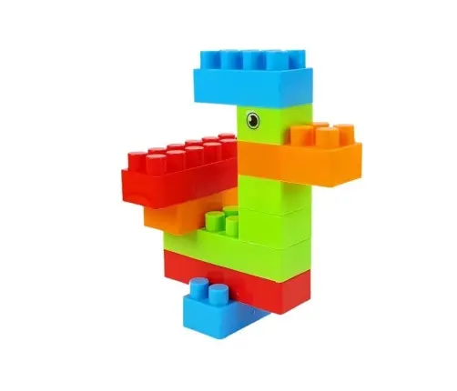 Construction bricks in a bag of 86 elements Construction bricks in a bag of 86 elements