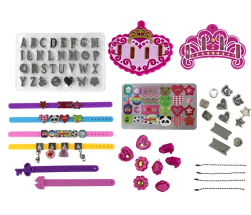 DIY Letters Pendants Bracelet Jewelry Set DIY Letters Pendants Bracelet Jewelry Set