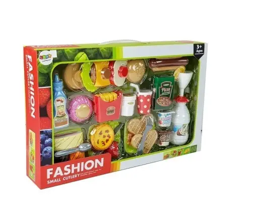 Fast Food Hamburger Set