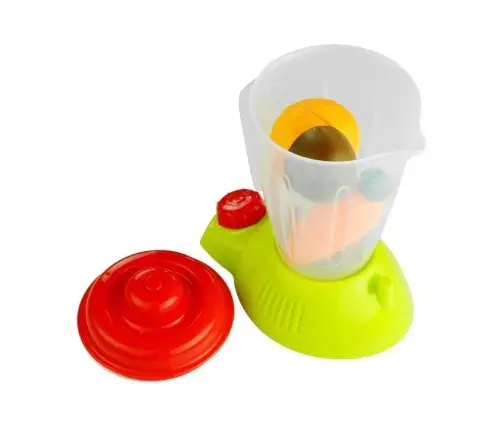 Set of Vegetables and Fruits with a Battery Blender and a Tray Set of Vegetables and Fruits with a Battery Blender and a Tray