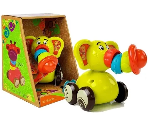 Toy Car Elephant for Babies Flexible Trumpet Toy Car Elephant for Babies Flexible Trumpet