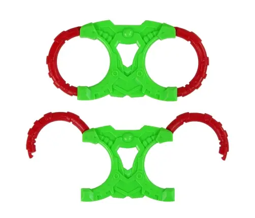 Space Warrior Set Laser Gun Lightsaber Handcuffs Disc Thrower