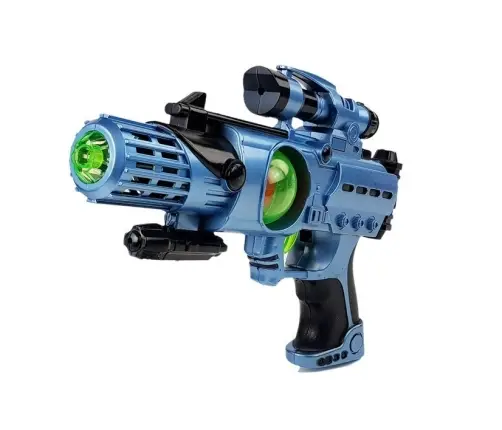 Set of Laser Gun Cosmos Warrior Mask