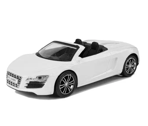 Toy Car with Pulling Cabriolet White 1:18 Toy Car with Pulling Cabriolet White 1:18