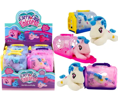 Little Unicorn with Transporter Mascot Little Unicorn with Transporter Mascot