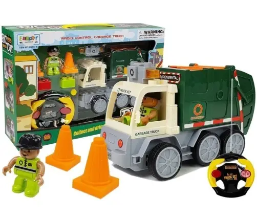 Atkritumu savācējs ar tālvadības pulti