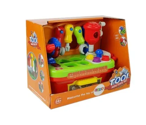 Workshop For Babies Sorter Tool Set with Sound and Light Workshop For Babies Sorter Tool Set with Sound and Light