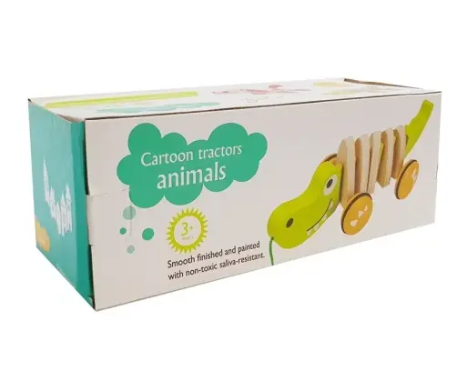 Wooden Crocodile on Wheels 18cm Wooden Crocodile on Wheels 18cm