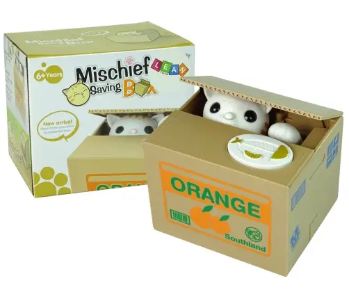 Mischief Saving Box Cute Kitty Money Box Piggybank Mischief Saving Box Cute Kitty Money Box Piggybank