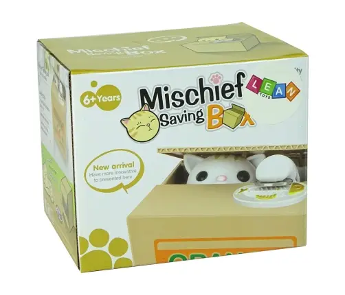 Mischief Saving Box Cute Kitty Money Box Piggybank Mischief Saving Box Cute Kitty Money Box Piggybank