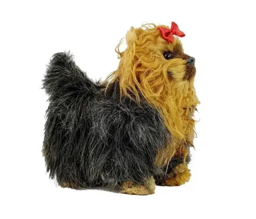 Interactive York Dog Moves Barks Brown-Black Interactive York Dog Moves Barks Brown-Black
