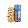 54pcs Wooden Tumbling Tower Blocks Game+Dice