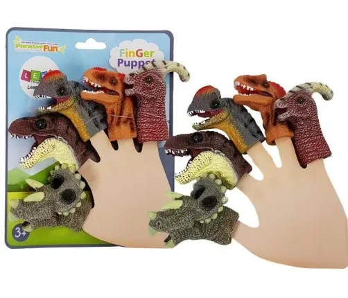 Overlays on the fingers Dinosaurs 5 elements Overlays on the fingers Dinosaurs 5 elements