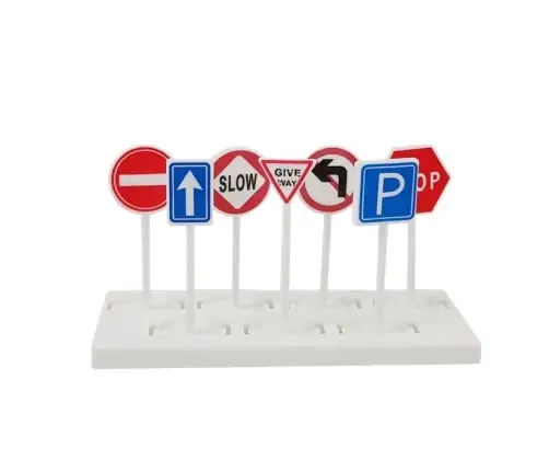 Police Folding Plane with Cars 1:64 with lights and sounds