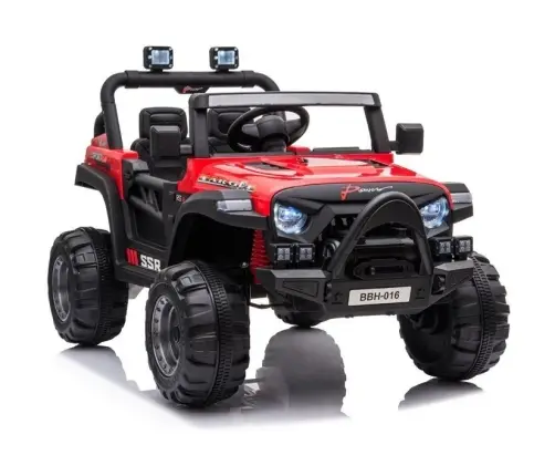 Divvietīgs bērnu elektromobilis BBH-016 Red