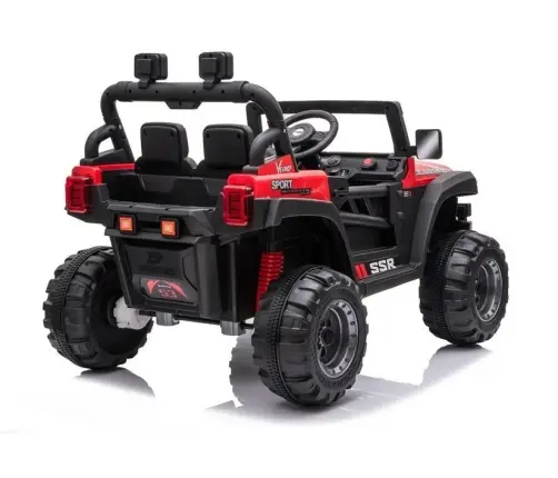 Divvietīgs bērnu elektromobilis BBH-016 Red
