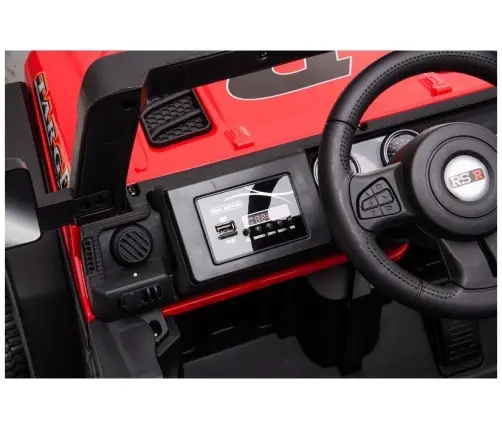 Divvietīgs bērnu elektromobilis BBH-016 Red