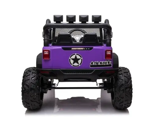 Divvietīgs bērnu elektromobilis JC666 Violet