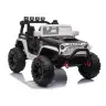 Divvietīgs bērnu elektromobilis JC666 Police Black