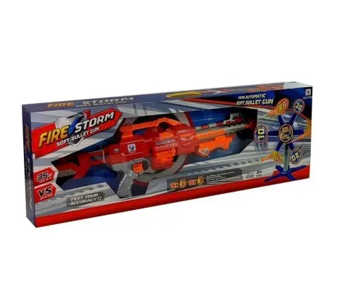 Foam Dart Rifle with a Rotating target 66 cm