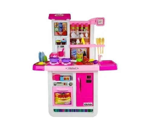 Pink Kitchen with Water Pots Groceries Sound Pink Kitchen with Water Pots Groceries Sound