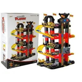 Garage 5-level parking Battery-powered lift 10 cars Lights