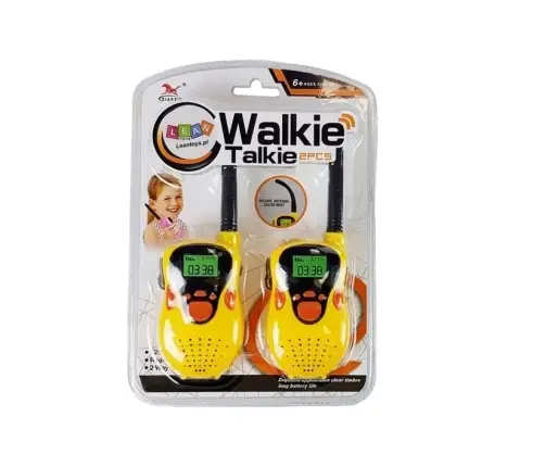 Walkie-talkies Range 100 m Yellow For Children Walkie-talkies Range 100 m Yellow For Children