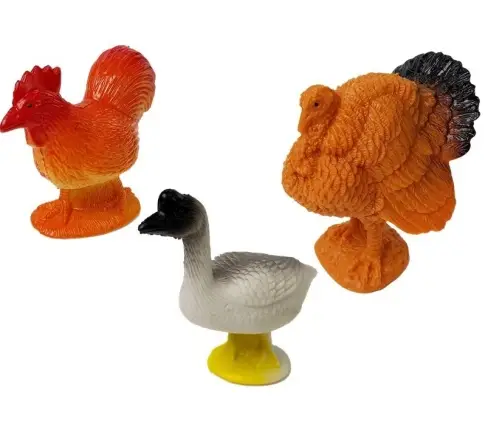 Duży Zestaw 20 Figurek Zwierząt Farma Mata