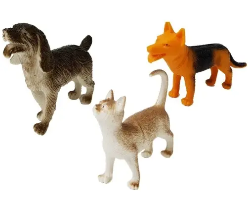 Duży Zestaw 20 Figurek Zwierząt Farma Mata