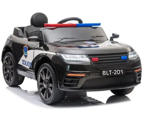 Vienvietīgs elektromobilis BLT-201 Police Black