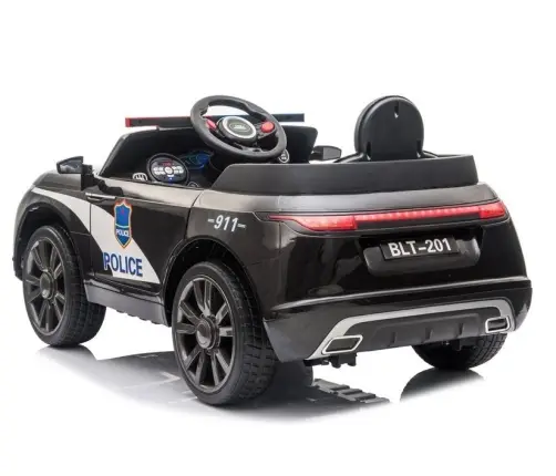 Vienvietīgs elektromobilis BLT-201 Police Black