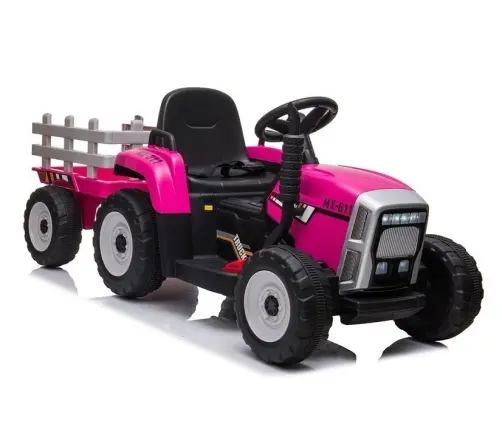 Bērnu elektriskais traktors XMX611 Pink