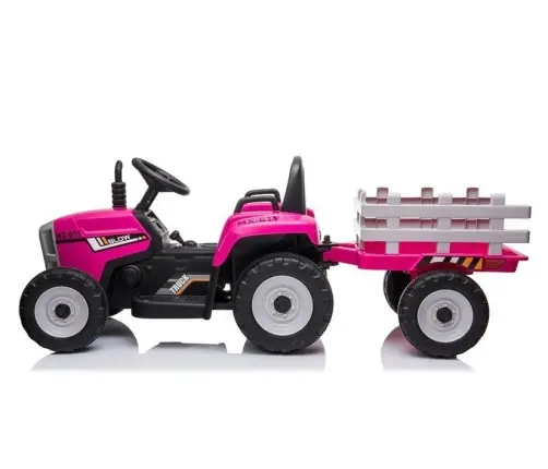 Bērnu elektriskais traktors XMX611 Pink