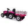 Bērnu elektriskais traktors XMX611 Pink