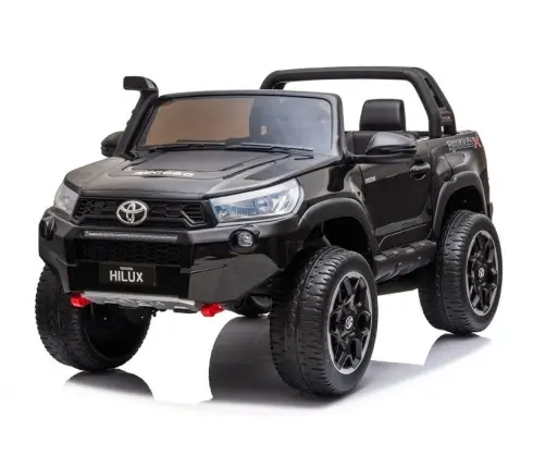 Divvietīgs bērnu elektromobilis Toyota Hilux Black Painted Divvietīgs bērnu elektromobilis Toyota Hilux Black Painted