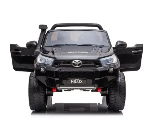 Divvietīgs bērnu elektromobilis Toyota Hilux Black Painted Divvietīgs bērnu elektromobilis Toyota Hilux Black Painted