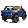 Divvietīgs bērnu elektromobilis Toyota Hilux Blue Painted