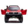 Divvietīgs bērnu elektromobilis Toyota Hilux Red Painted