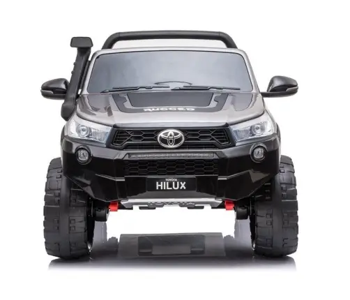 Двухместный детский электромобиль Toyota Hilux Silver Painted