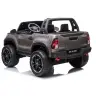 Двухместный детский электромобиль Toyota Hilux Silver Painted