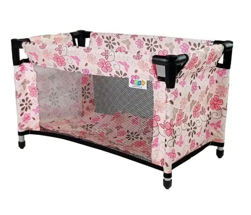 Кроватка для кукол Alice Pink in Flowers