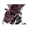 Alice Leļļu rati 2in1 Black/Pink Alice Leļļu rati 2in1 Black/Pink