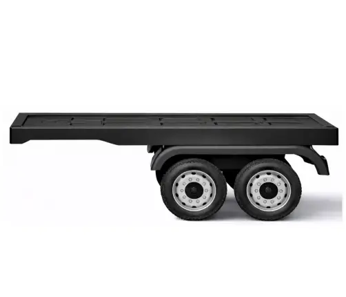 HL358 Mercedes Scania Actros black vehicle semi-trailer