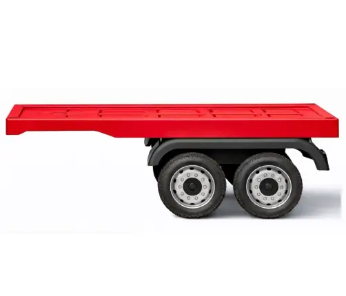 Bērnu elektriskā smagā mašīna ar puspiekabi HL358 Mercedes Actros Red