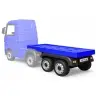 Bērnu elektriskā smagā mašīna ar puspiekabi HL358 Mercedes Actros Blue