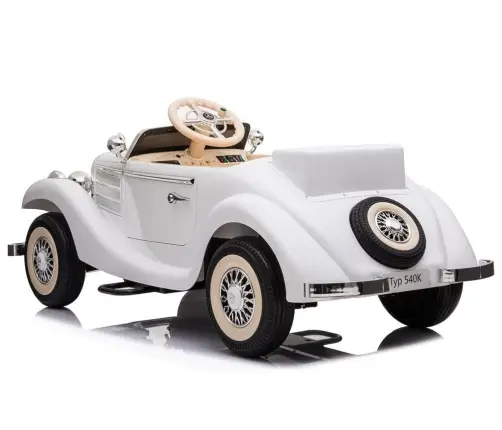 Electric Ride On Car Mercedes 540K White