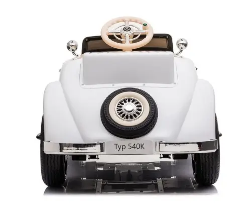 Electric Ride On Car Mercedes 540K White