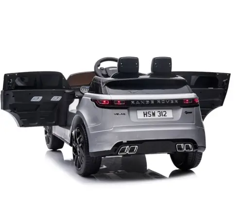Electric Ride-On Car Range Rover Silver Painted