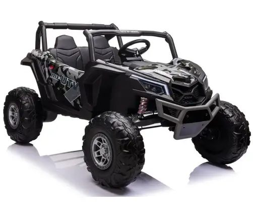 Divvietīgs bērnu elektromobilis Bagijs UTV-MX Camo Painted