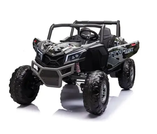 Divvietīgs bērnu elektromobilis Bagijs UTV-MX Camo Painted